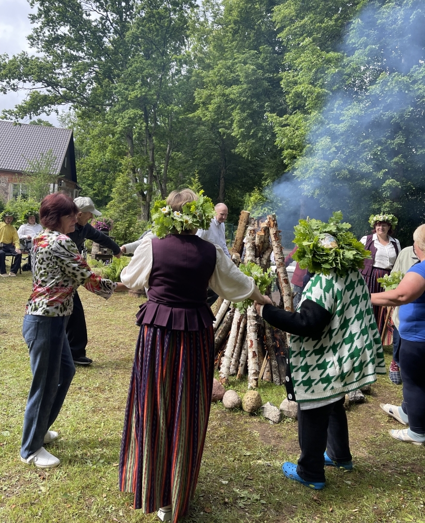 Līgo svētku gaidīšana SAC "Rušona"