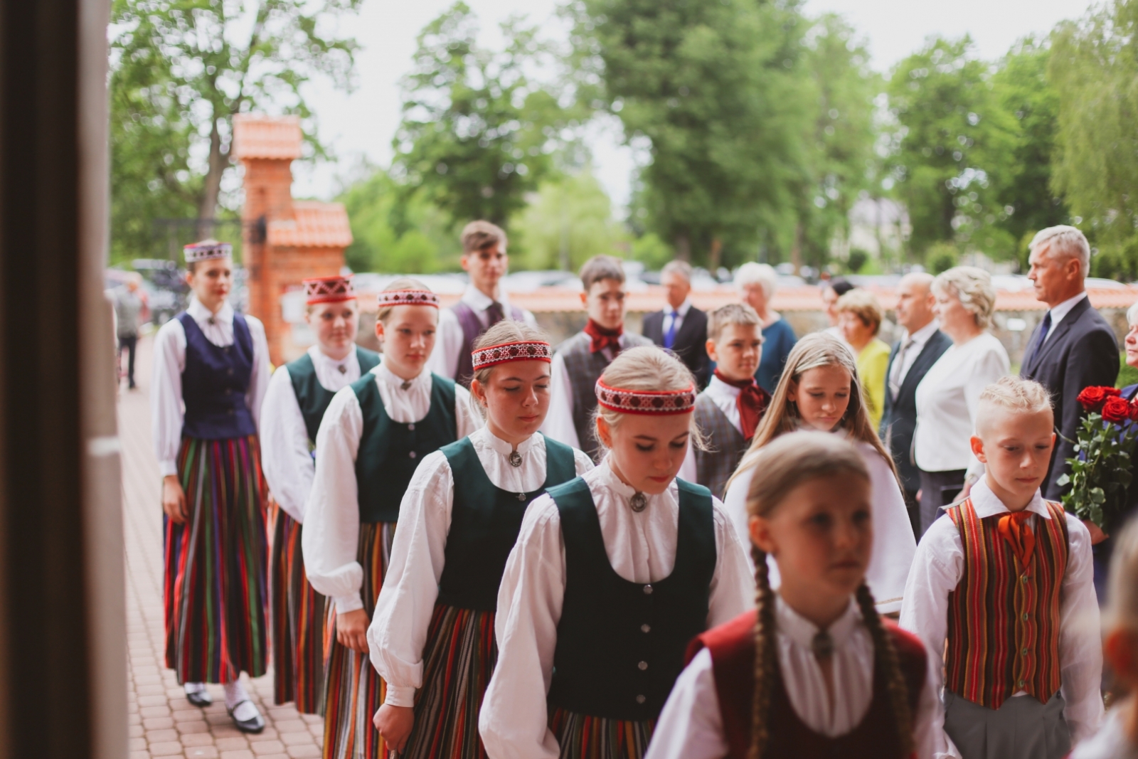 Vidsmuižas Svētā Gara Romas katoļu baznīcu apmeklē bīskaps Jānis Bulis