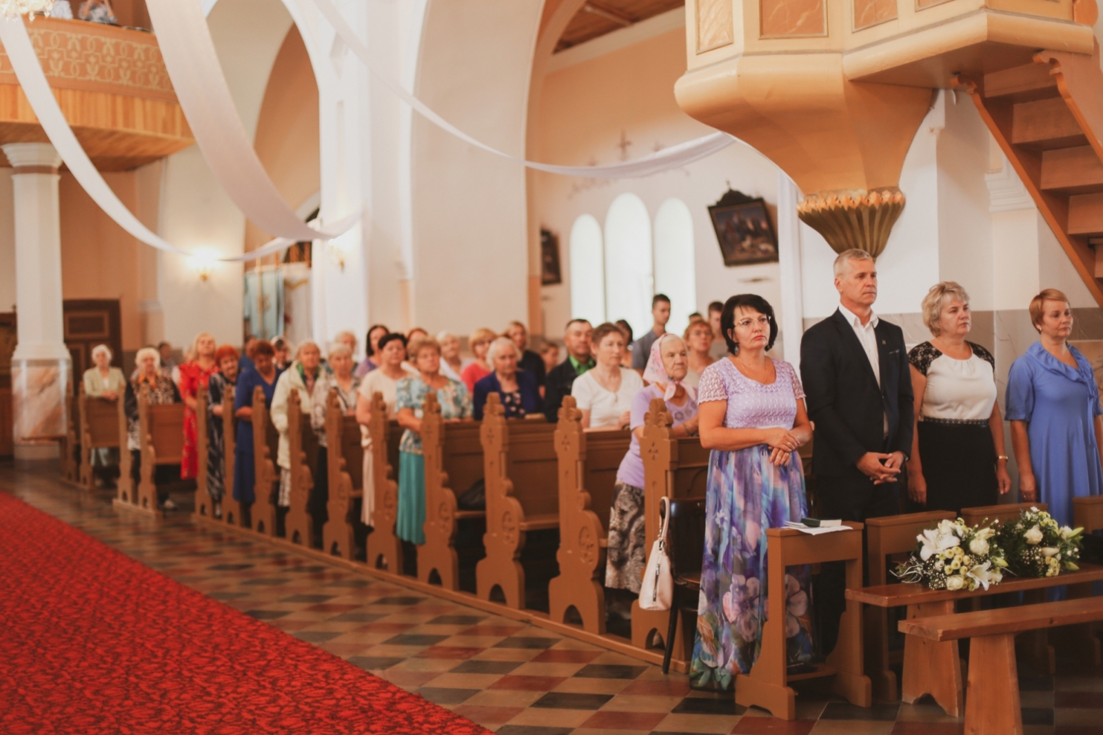 Preiļu Romas katoļu baznīcā Svētku dievkalpojums