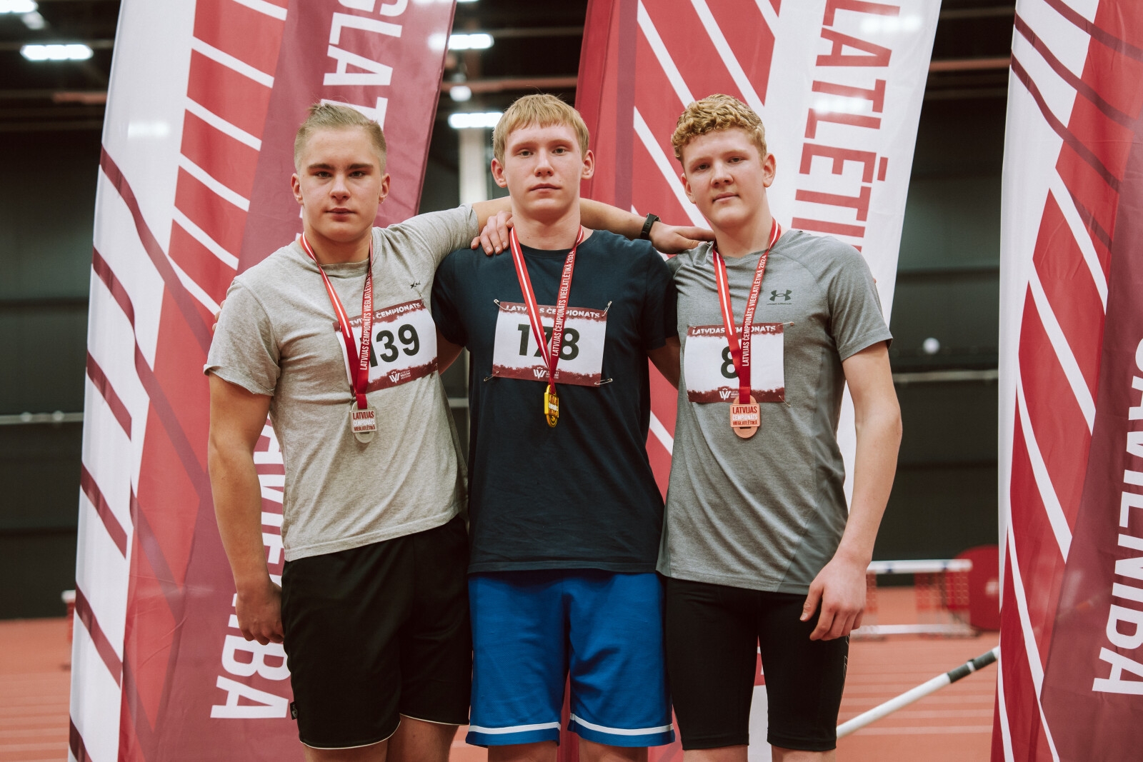 Preiļu novada BJSS jauno vieglatlētu starts Latvijas čempionātā U-16 grupā
