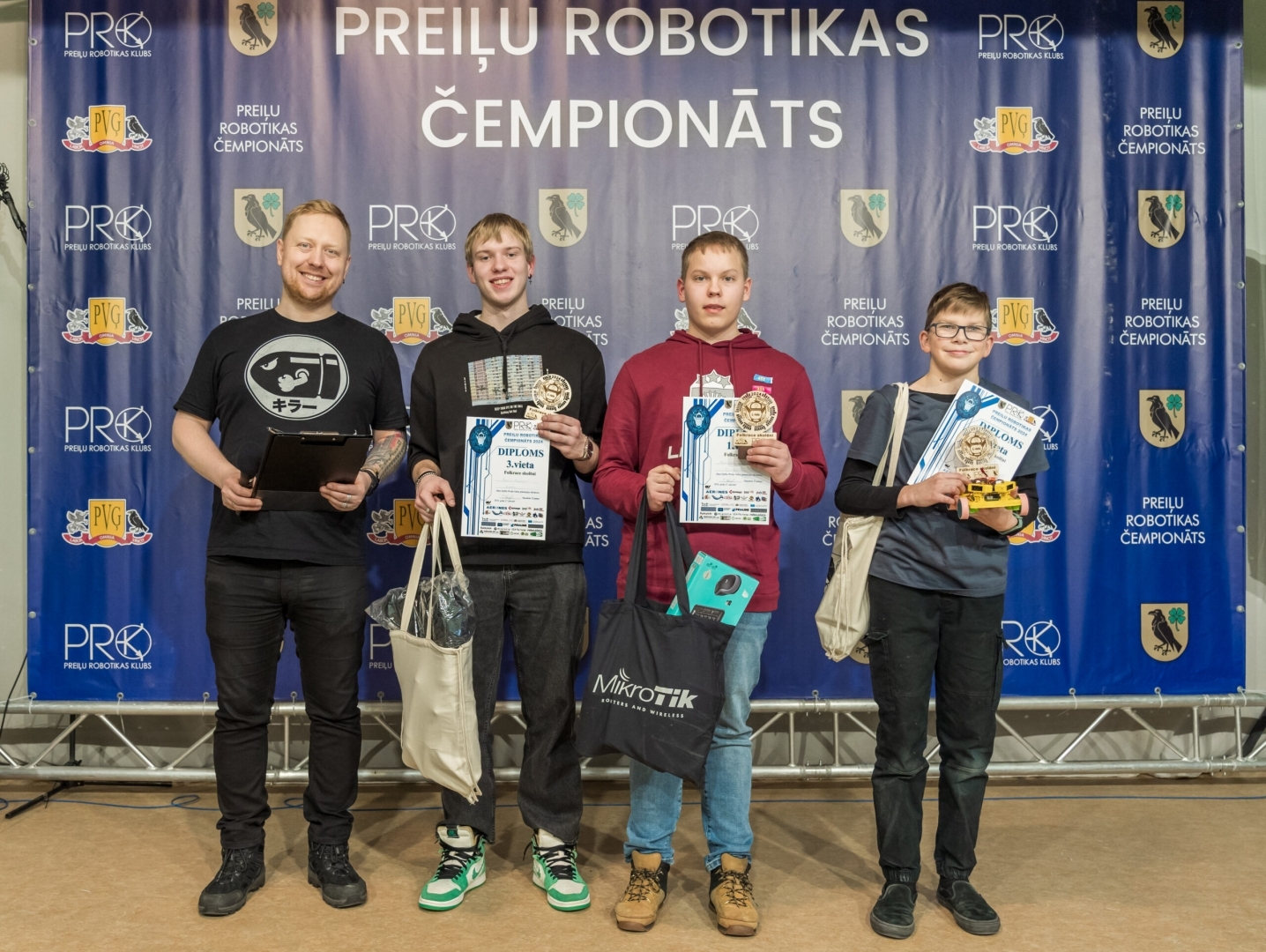 Aizvadīts 16. Latvijas robotikas čempionāta 6. Preiļu robotikas čempionāta posms