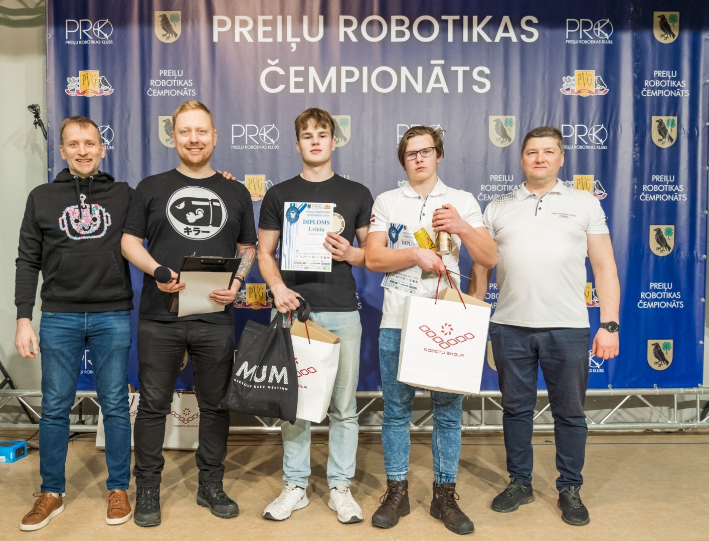 Aizvadīts 16. Latvijas robotikas čempionāta 6. Preiļu robotikas čempionāta posms