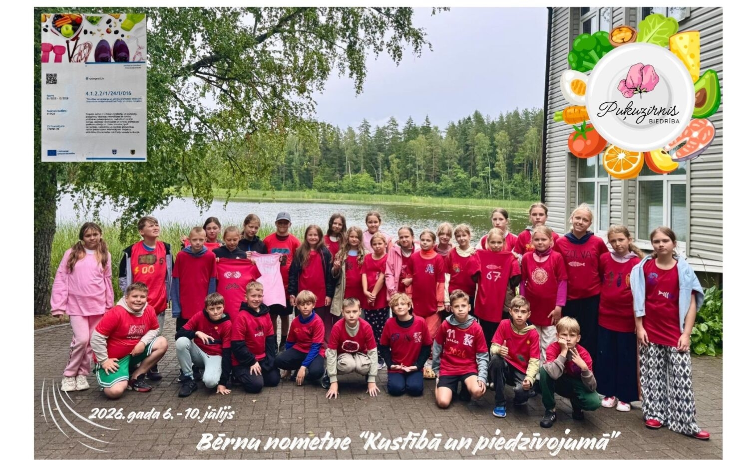 Bērnu nometne “Kustībā un piedzīvojumā!”