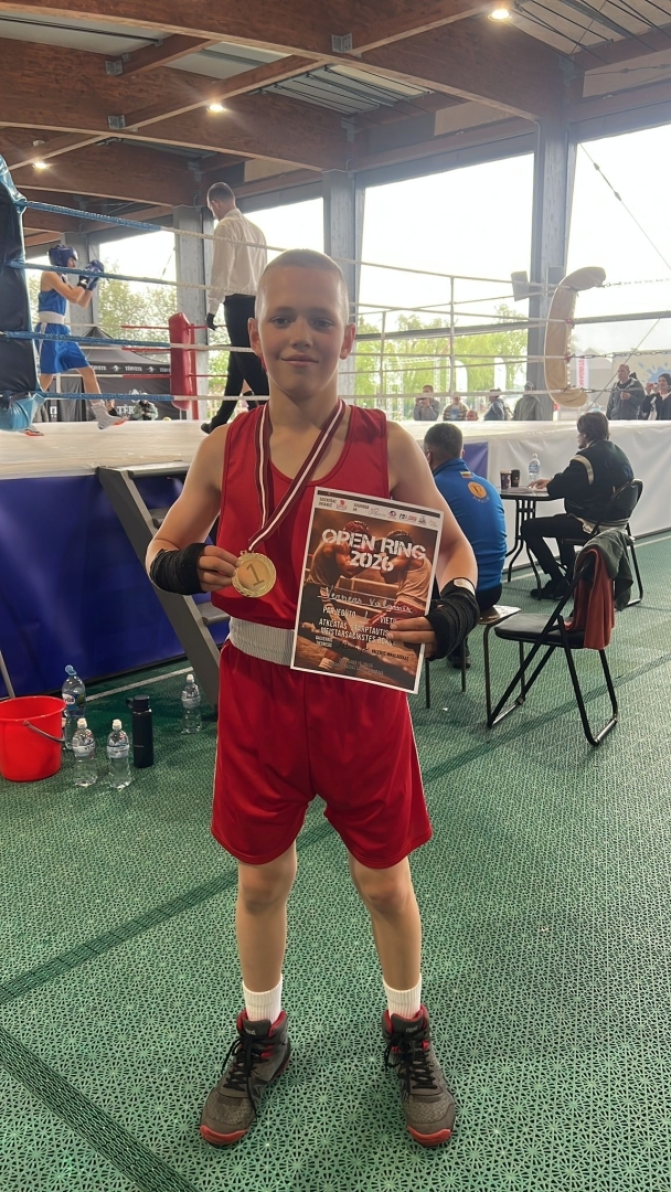 Preiļu sportisti gūst uzvaras boksa sacensībās jauniešiem, skolēniem "Open Ring" Jelgavā
