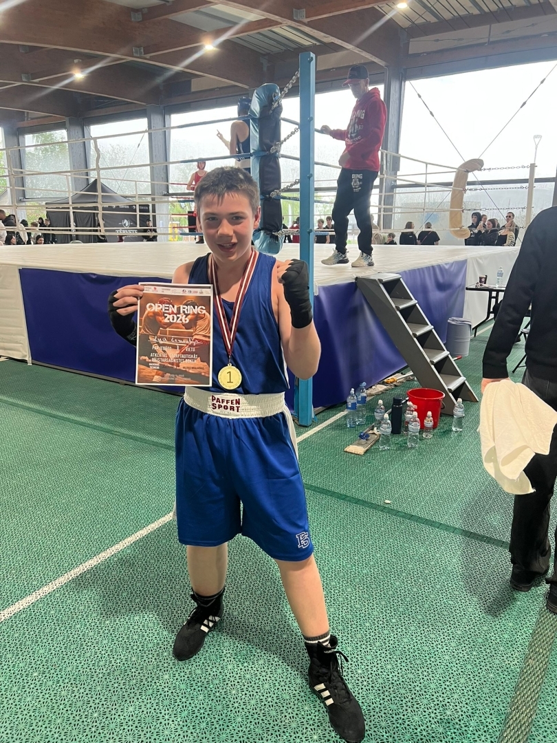 Preiļu sportisti gūst uzvaras boksa sacensībās jauniešiem, skolēniem "Open Ring" Jelgavā