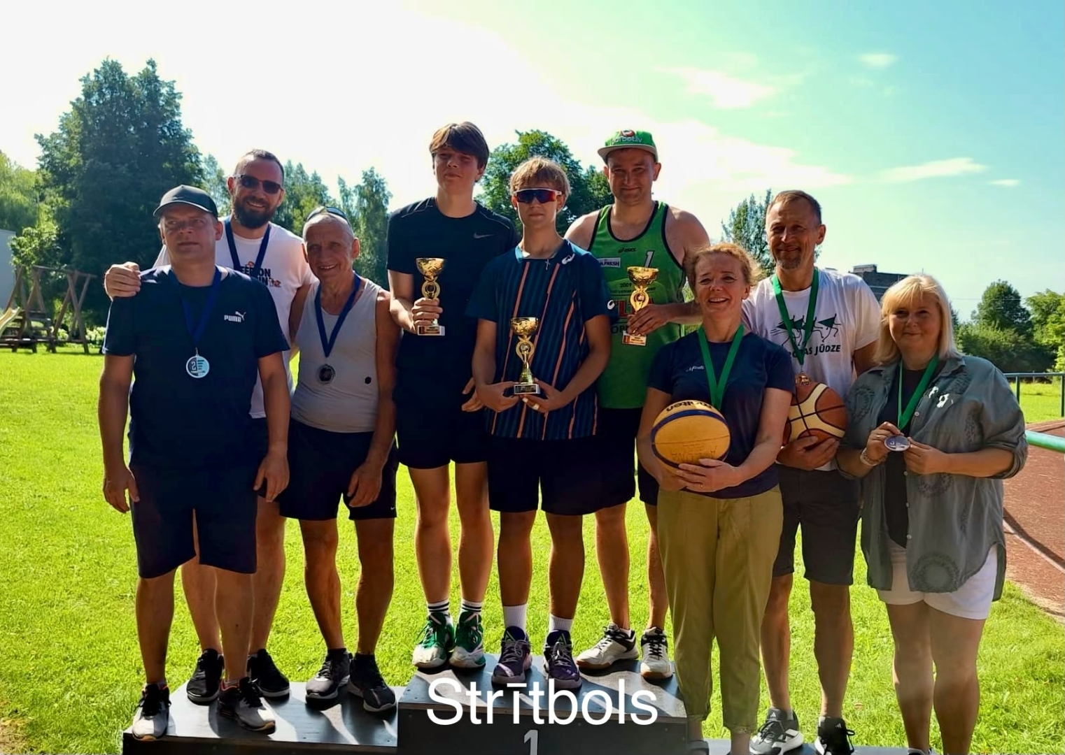 Vārkavas sporta svētki pulcēja sportot gribētājus un aktīvās atpūtas cienītājus