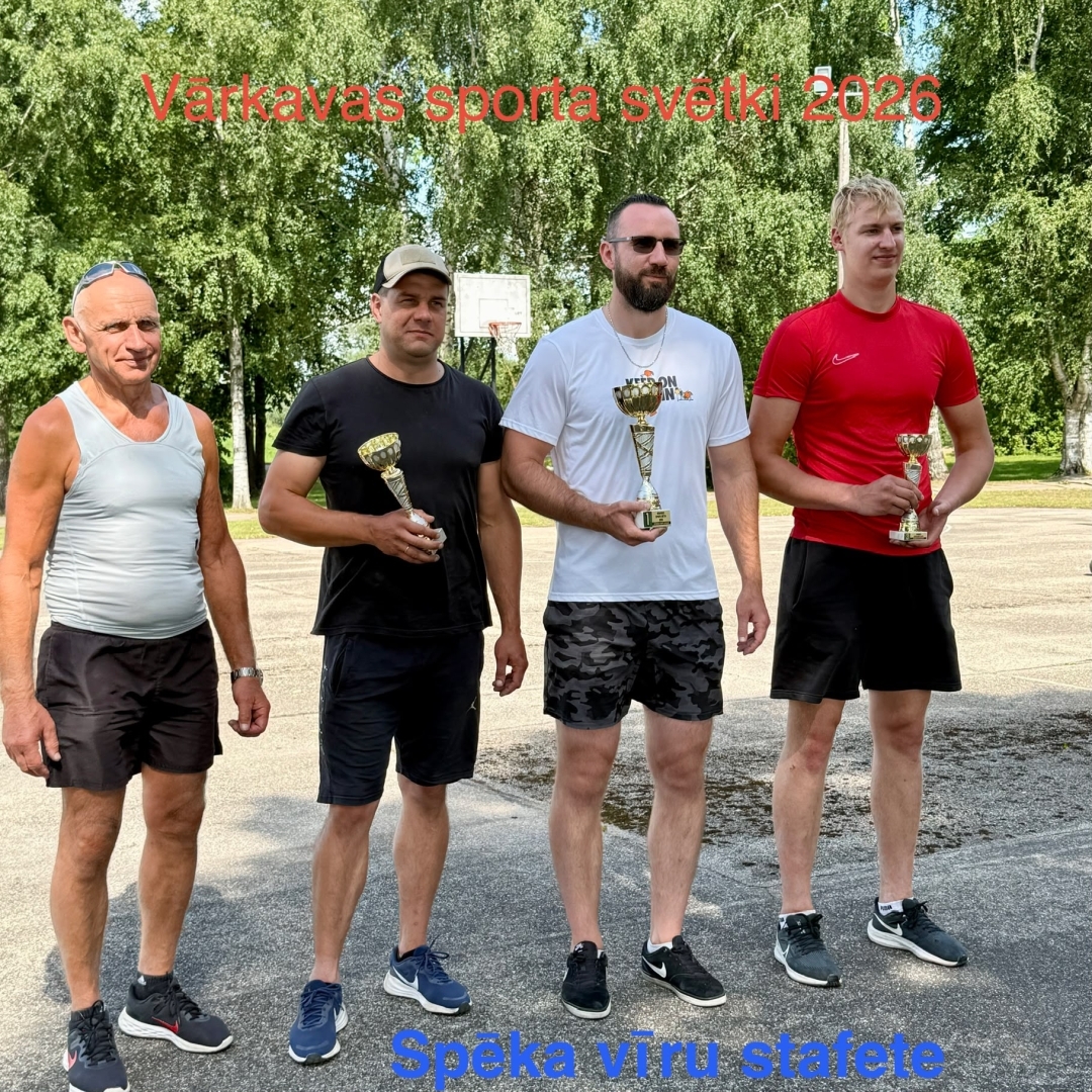 Vārkavas sporta svētki pulcēja sportot gribētājus un aktīvās atpūtas cienītājus