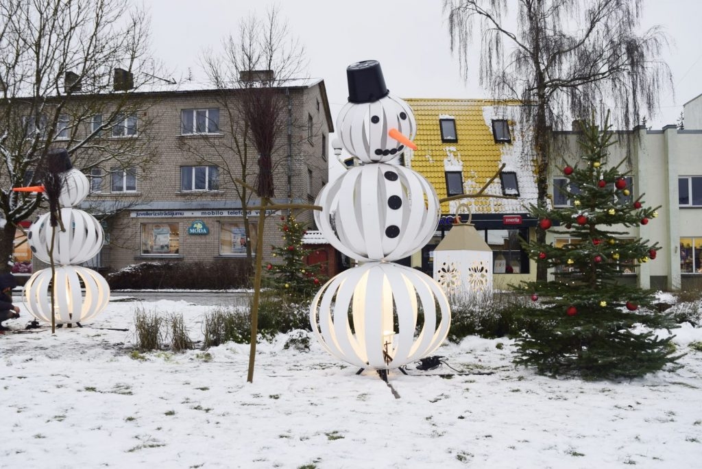 Ziemassvētku noformējuma ideja
