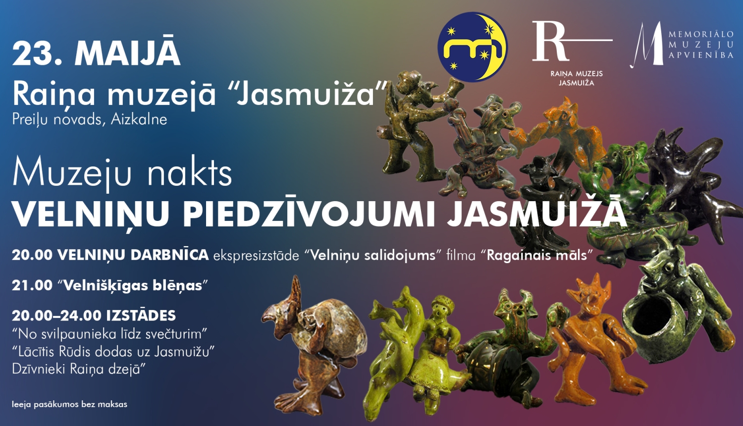 Jasmuiža aicina uz velnišķīgu Muzeju nakti