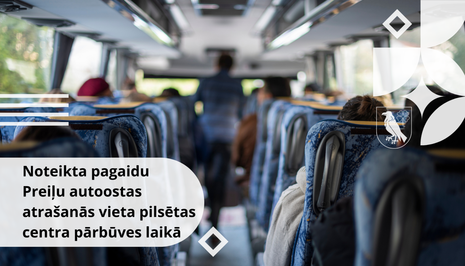 Noteikta pagaidu Preiļu autoostas atrašanās vieta pilsētas centra pārbūves laikā