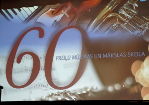 Izskanējis Preiļu Mūzikas un mākslas skolas 60 gadu jubilejas pasākums