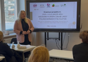 10. februārī norisinājās Preiļu novada Izglītības pārvaldes sadarbības projekta ar Vācijas, Polijas un Itālijas pieaugušo izglītības organizācijām atklāšanas seminārs