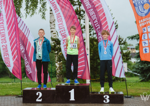 Preiļu novada BJSS vieglatlēts Dāvids Stupāns izcīna 3 medaļas Latvijas čempionāta U-14 Bauskā