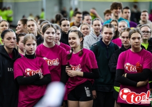 Četras komandas no Preiļu novada vispārizglītojošam skolām sacentās "top! kauss 2023" finālsacensības volejbolā