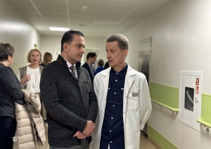 Preiļu novadā viesojās veselības ministrs Hosams Abu Meri