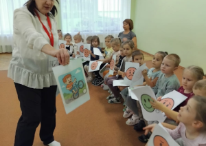 Preiļu PII “Pasaciņa” piedalījās nodarbībā “Drošības ekspedīcija”