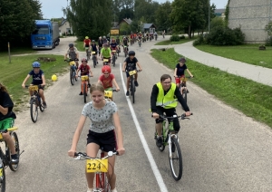 Īstenots Mazo grantu projekts “Velosporta svētki “Ar veļiku pa Aglyunu 2023””