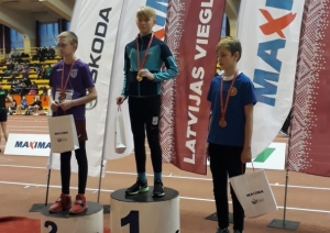 Preilieši ar labiem rezultātiem atgriezušies no Latvijas U-14 čempionāta telpās