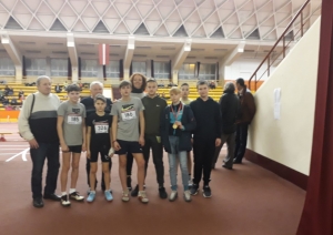Preilieši ar labiem rezultātiem atgriezušies no Latvijas U-14 čempionāta telpās