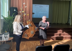 Aglonas vidusskolā viesojas projekta partneri no Norvēģijas