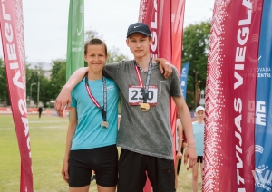 Preiļu novada BJSS audzēkņiem septiņas medaļas Latvijas čempionātā U-18, U-20 un labots Preiļu novada rekords šķēpa mešanā sievietēm