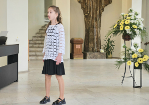  Aglonā aizvadīts XX Latvijas mūzikas skolu Jauno vokālistu konkurss "Dziedu Dievmātei"