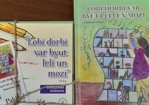 Aizvadīti grāmatu “Lobi dorbi var byut leli un mozi” (Naaizmērstule) atklāšanas svētki