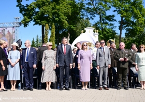 Aglonā aizvadītas Vissvētākās Jaunavas Marijas debesīs uzņemšanas svinības