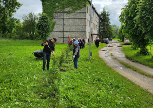 Īstenots VLPF Mazo grantu projekts "Sakopsim pagasta centru" MG 25/10