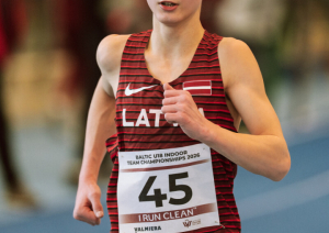Preiļu novada Bērnu un jauniešu sporta skolas vieglatlēti startē Latvijas valsts U-18 izlasē