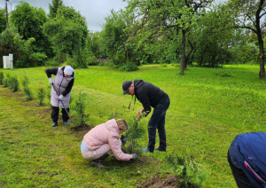 Īstenots VLPF Mazo grantu projekts "Sakopsim pagasta centru" MG 25/10