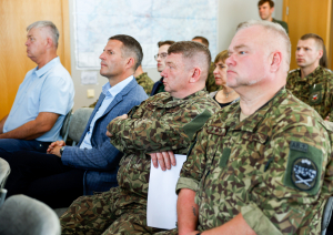 Aizsardzības ministrija tikšanās laikā ar pierobežas pašvaldībām informē par Pretmobilitātes infrastruktūras izveides likumu