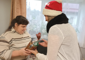 Sirsnīgi pirmssvētku mirkļi SAC Aglonā kopā ar Mārupes rūķiem