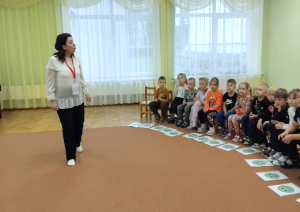 Preiļu PII “Pasaciņa” piedalījās nodarbībā “Drošības ekspedīcija”