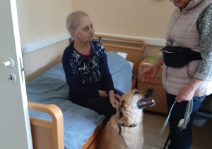 Sunītes Sāras apciemojums iepriecina SAC “Aglona” seniorus
