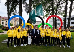 Preiļu novada jauniešu starti Latvijas X Jaunatnes olimpiādē