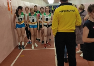 Preiļu novada sportistiem Ziemas čempionātā vieglatlētikā izcīnītas 33 godalgas