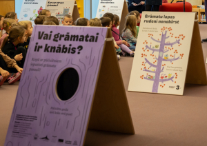 Izstāde bērniem “Vai grāmatai ir knābis?” ceļo uz Preiļiem