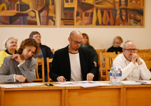 XIII Latvijas skolu jaunatnes dziesmu un deju svētku noslēguma koncerta “TE-AUST” koru repertuāra apguves konkurss