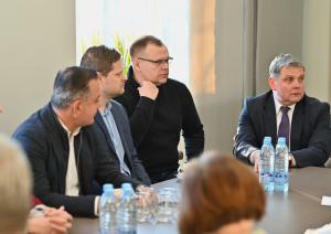 Veselības ministrs darba vizītē apmeklē Preiļu novadu