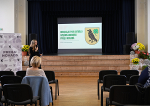 Aglonas Kultūras namā aizvadītas diskusijas par aktuālo uzņēmējdarbībā Preiļu novadā