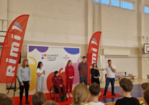 Latgalē aizvadīta noslēdzošā vizīte “Olimpieši skolās ar Rimi”