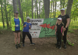 “Eiropas jūdze 2025” Preiļu parkā