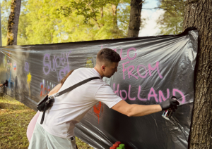 Graffiti darbnīca jauniešiem Riebiņos