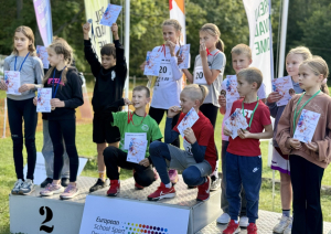 Latvijas Skolēnu 79. spartakiāde rudens krosa stafetēs Preiļos