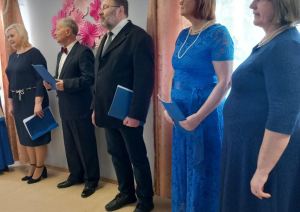 SAC "Aglona" Valentīndienas gaisotnē viesojās jauktais vokālais ansamblis "Dziedkopa"