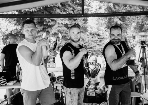 Bokss klubs "13Th Round" piedalās armvrestlinga sacensībās “Vasaras Lauziens” Lielvārdē