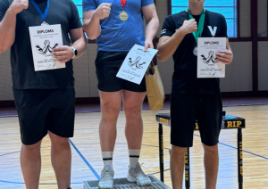 Preiļu sportisti gūst panākumus labdarības armvrestlinga čempionātā Valmierā