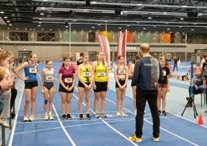 Preiļu novada BJSS audzēkņi rezultatīvi aizvada Latvijas čempionātu soļošanā telpās Valmierā