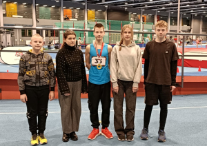 Preiļu novada BJSS audzēkņi rezultatīvi aizvada Latvijas čempionātu soļošanā telpās Valmierā